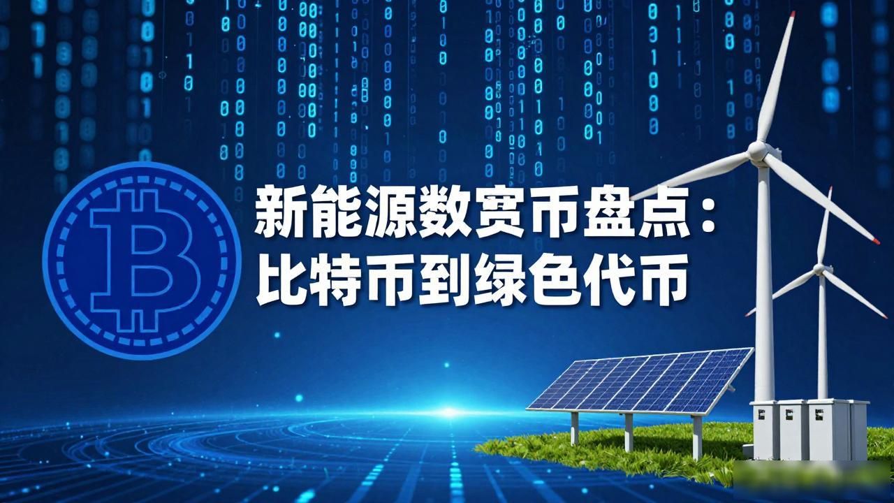 以太坊碳信用代币与清洁能源投资_新能源数字货币有哪些_比特币可再生能源挖矿的低碳属性