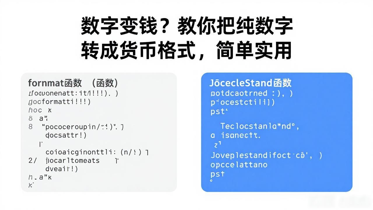 数字转货币格式_Excel货币格式设置_如何把数字转换成货币