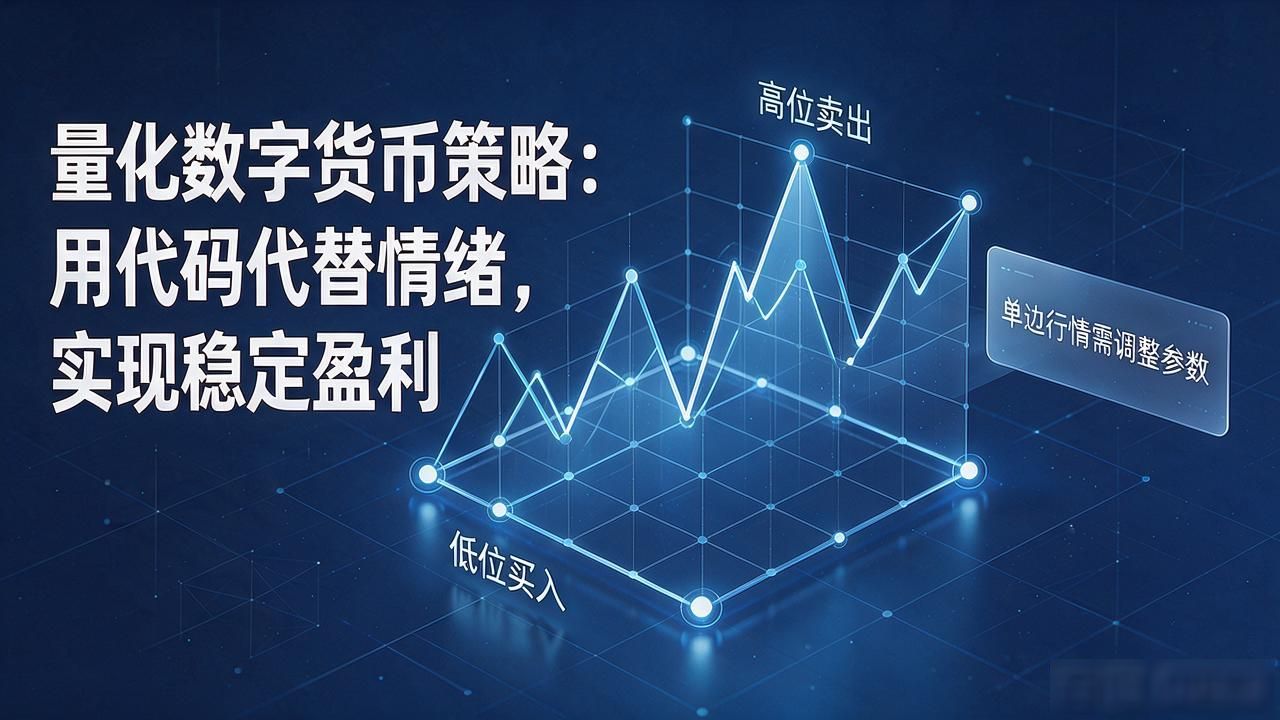 量化数字货币策略：用代码代替情绪，实现稳定盈利
