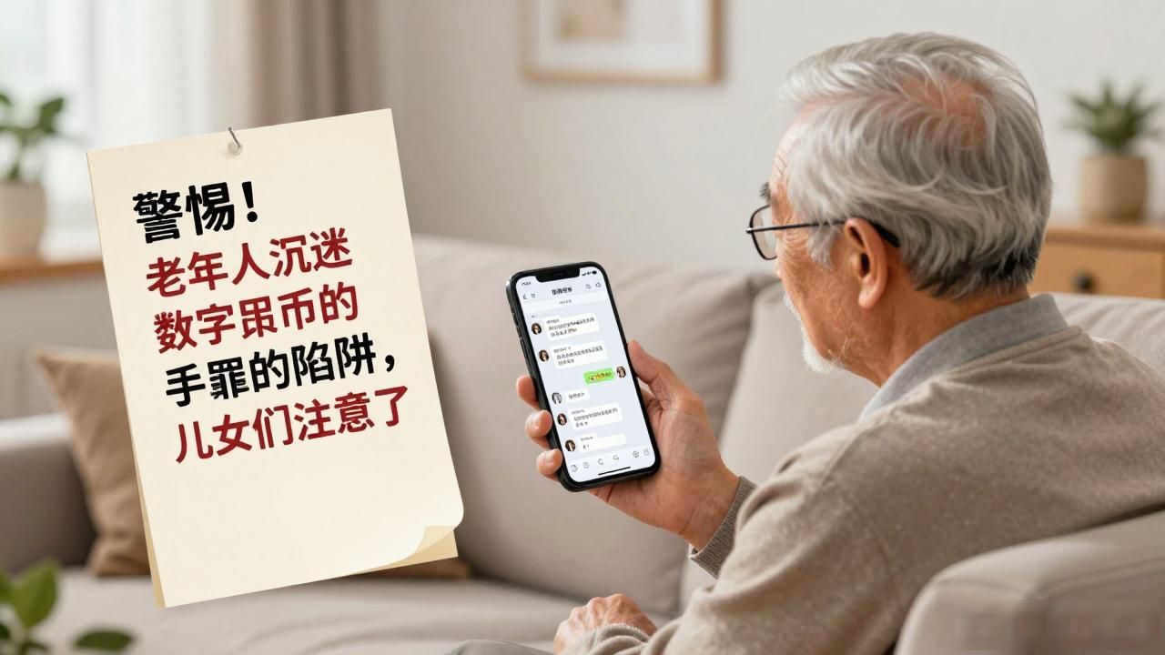 警惕！老年人沉迷数字货币的陷阱，儿女们注意了