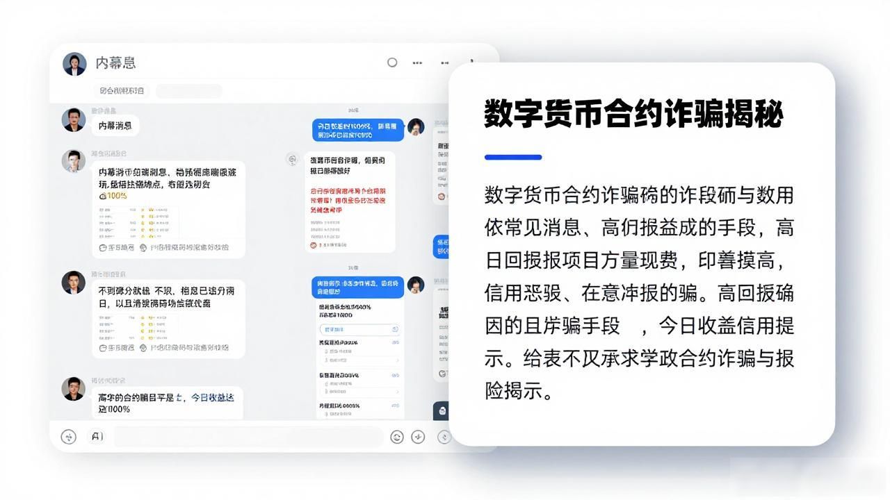 数字货币合约诈骗揭秘：如何识别并远离陷阱？