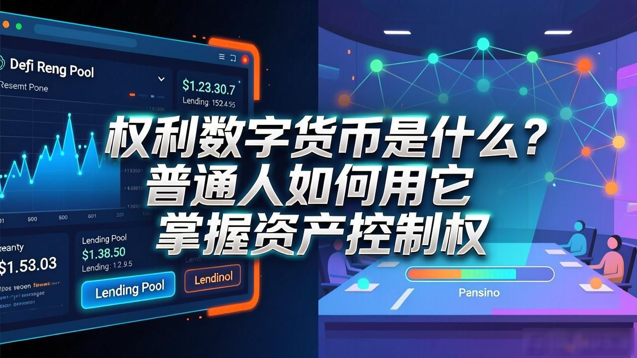 权利数字货币是什么？普通人如何用它掌握资产控制权