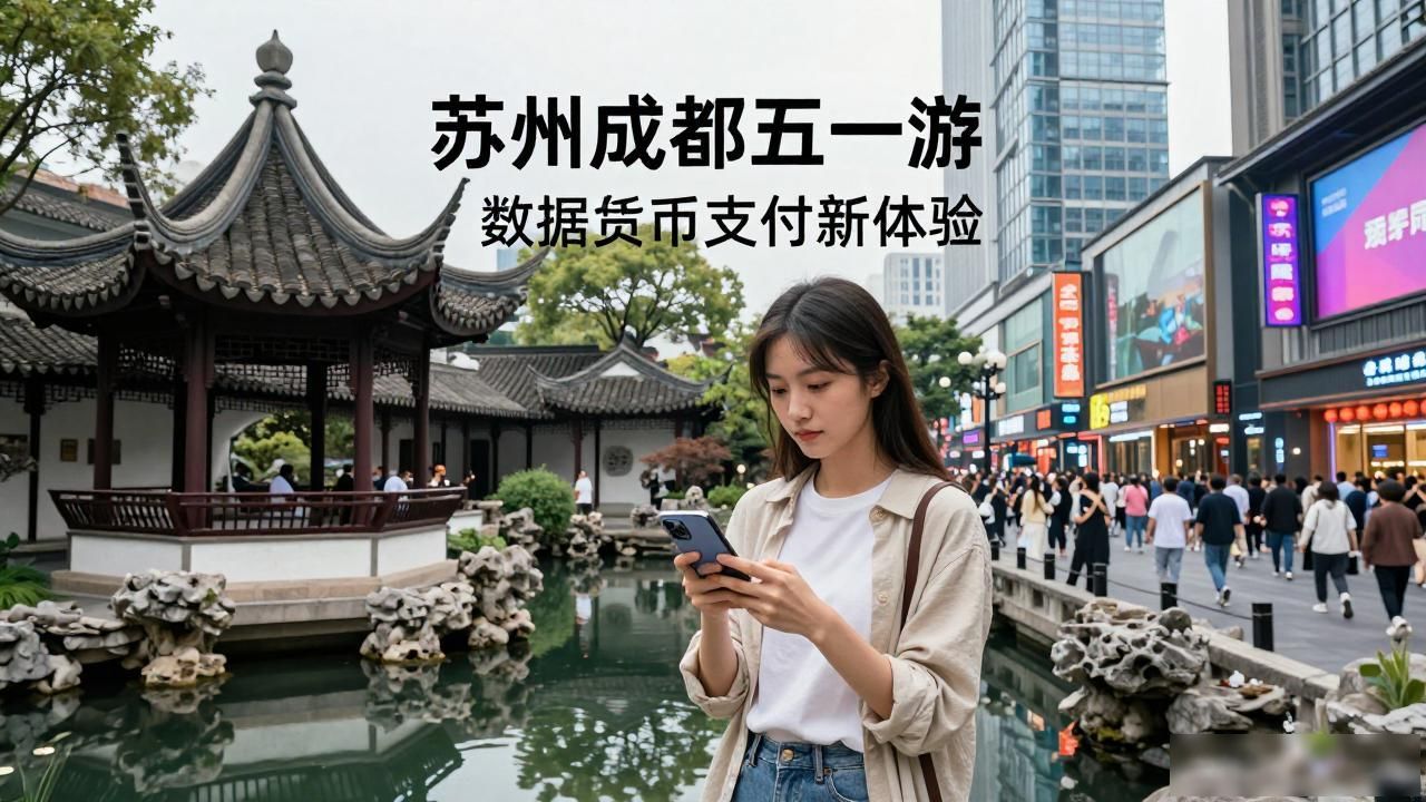 苏州成都五一游，数字货币支付新体验
