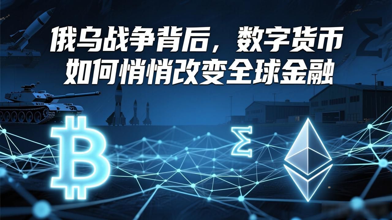 俄乌战争背后，数字货币如何悄悄改变全球金融