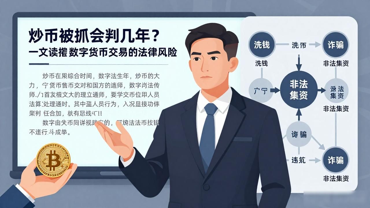 炒币被抓会判几年？一文读懂数字货币交易的法律风险