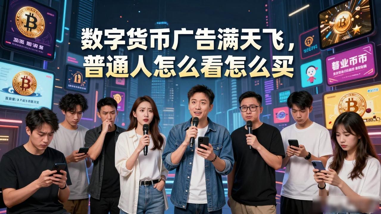 数字货币广告满天飞，普通人怎么看怎么买