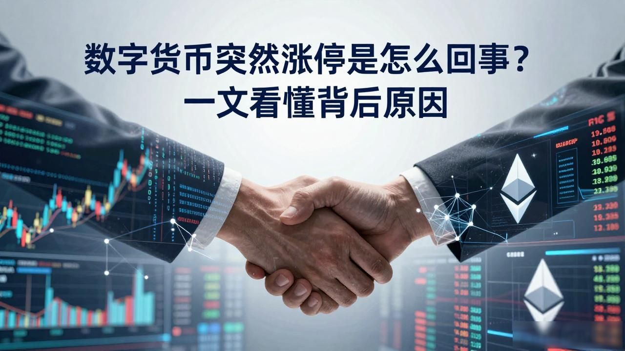 数字货币突然涨停是怎么回事？一文看懂背后原因