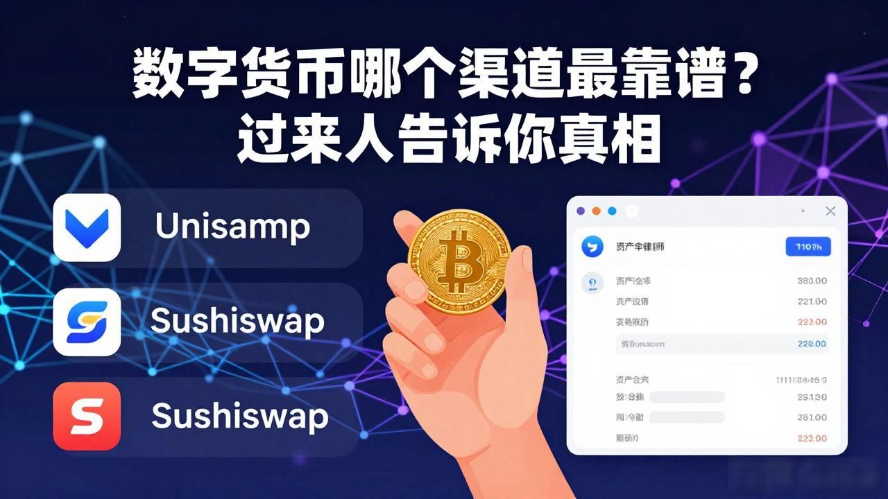 数字货币哪个渠道最靠谱？过来人告诉你真相