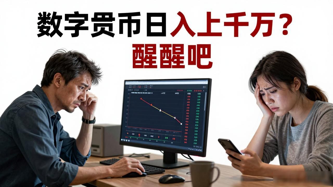 数字货币日入千万骗局 币圈稳赚不赔项目套路 普通人数字货币投资避坑_数字货币日入上千万