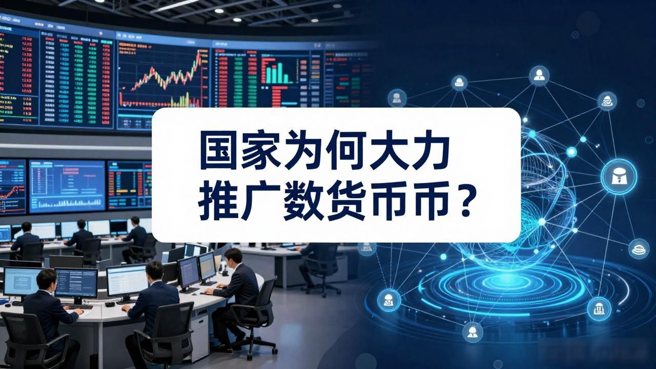 国家为何大力推广数字货币？看完这几点就明白了
