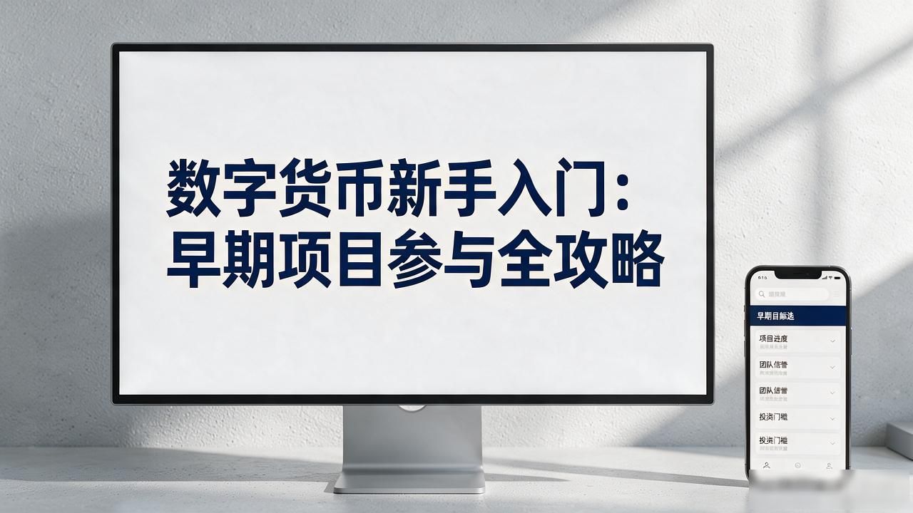 数字货币新手入门：早期项目参与全攻略
