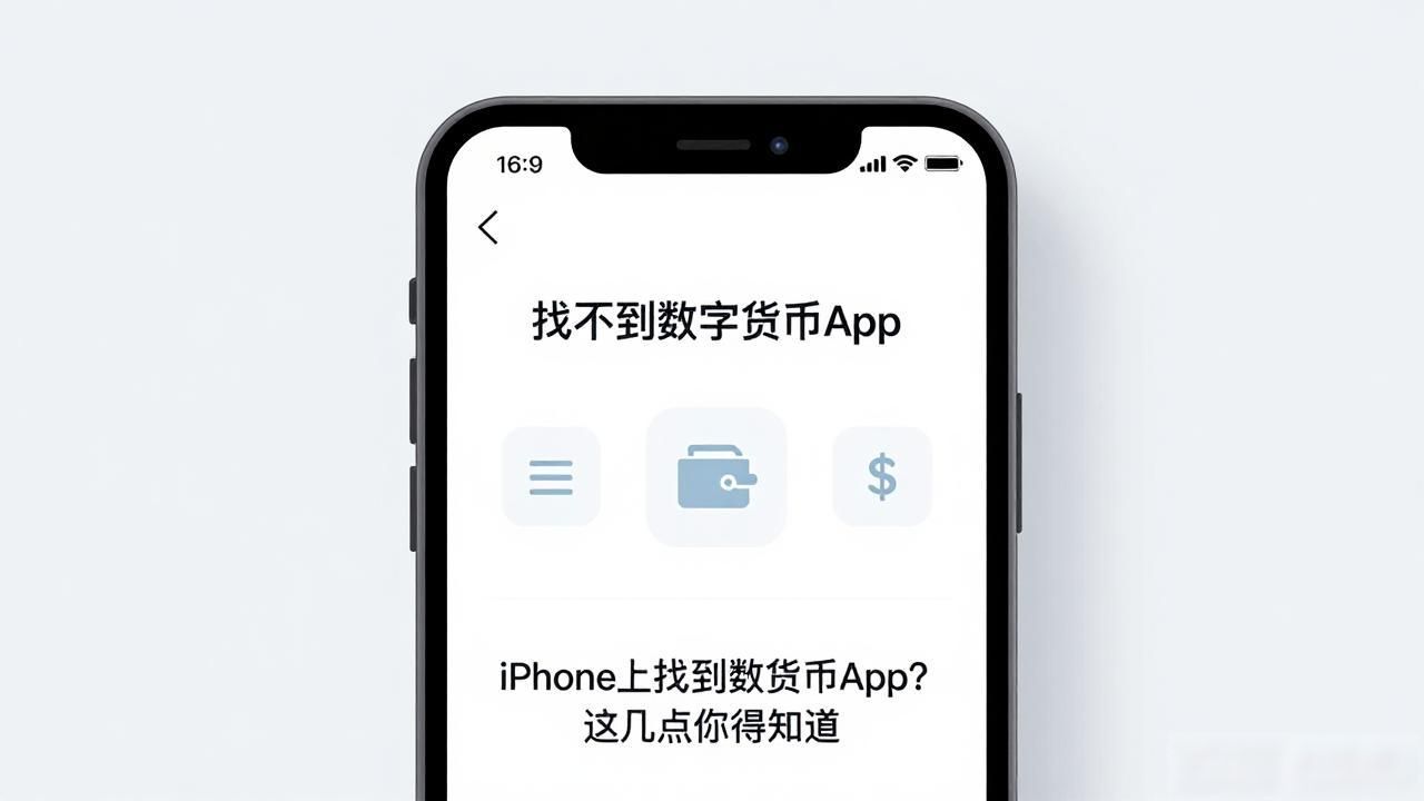 iPhone上找不到数字货币App？这几点你得知道